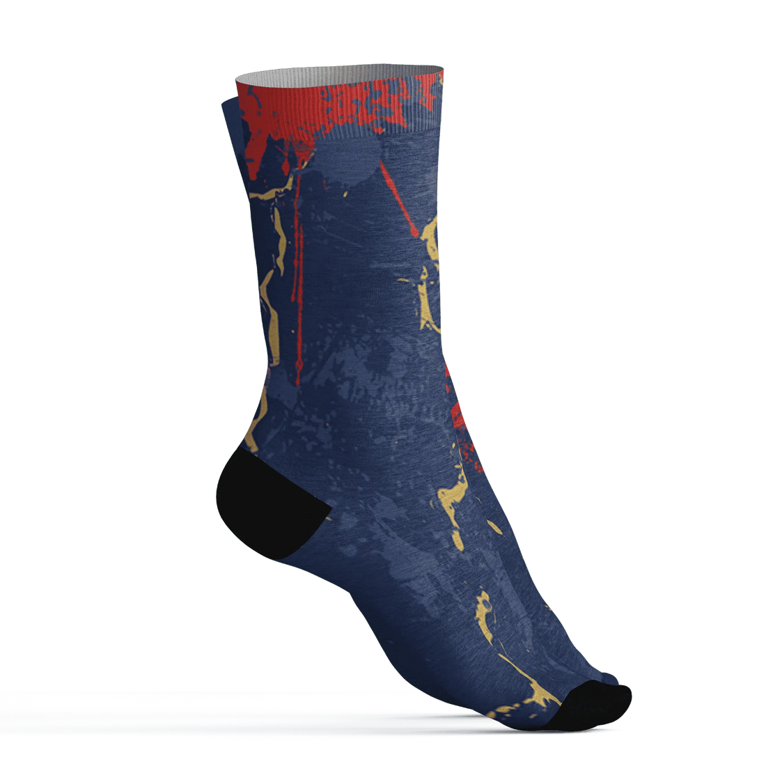 VaporMax-Air-Plus-Midnight-Navy-Gold-Black-Socks-Match-Hustle-Move-In-Silence-3D