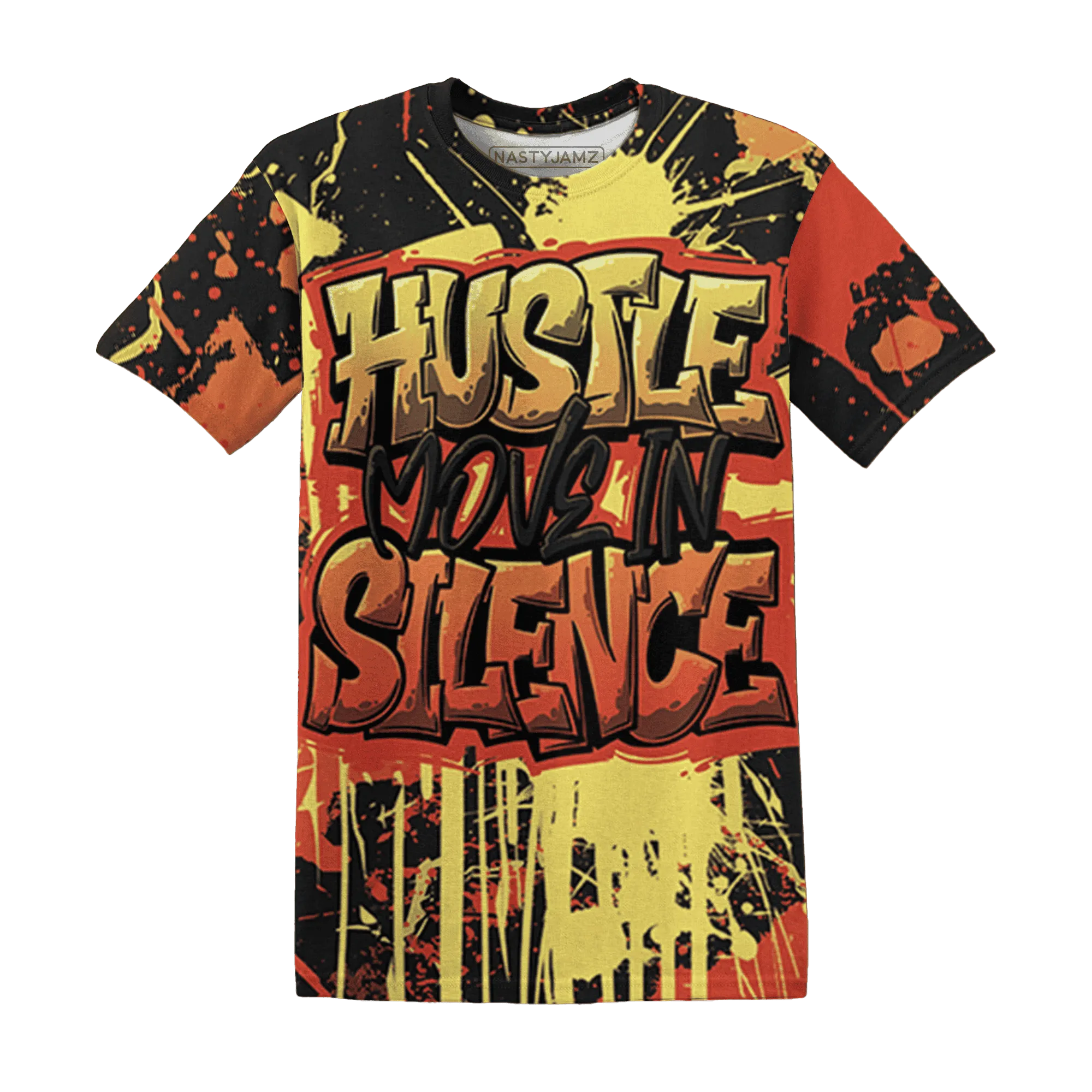 VaporMax-Crimson-Total-Orange-Plus-T-Shirt-Match-Hustle-Move-In-Silence-3D