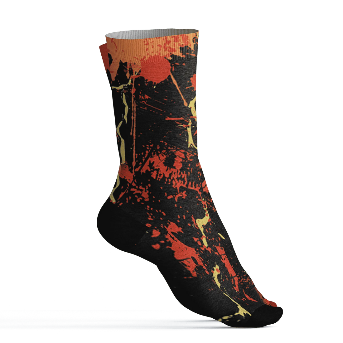 VaporMax-Crimson-Total-Orange-Plus-Socks-Match-Hustle-Move-In-Silence-3D