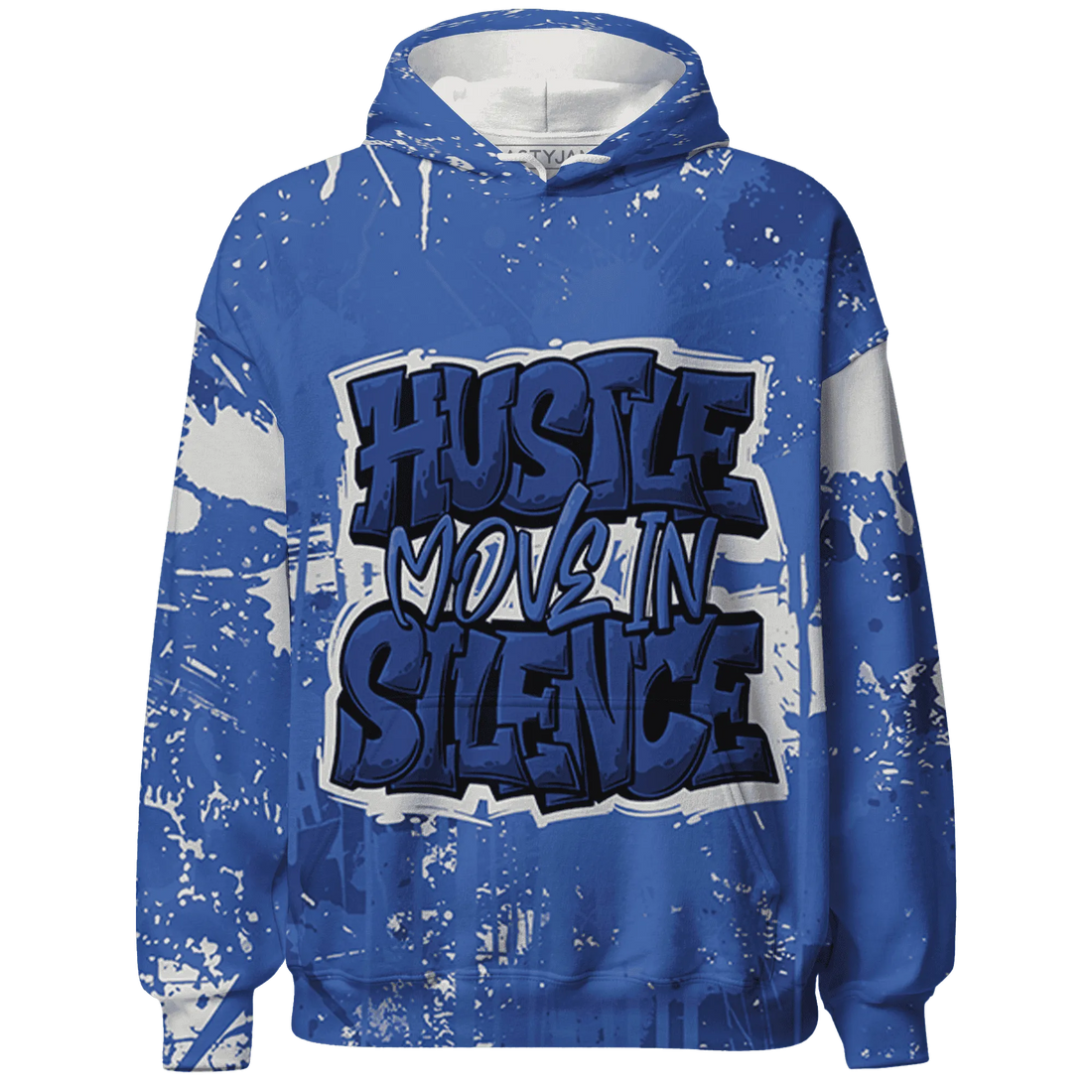 VaporMax-Game-Royal-Blue-Hoodie-Match-Hustle-Move-In-Silence-3D