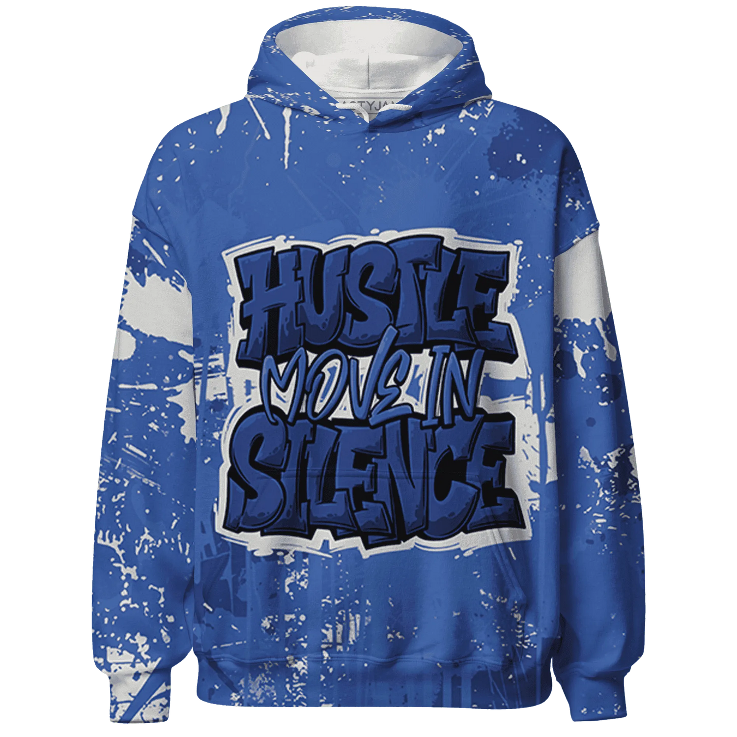 VaporMax-Game-Royal-Blue-Hoodie-Match-Hustle-Move-In-Silence-3D