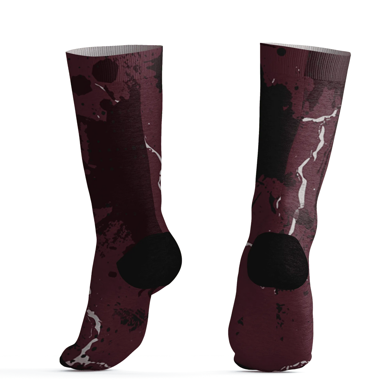 VaporMax-Night-Maron-Burgundy-Socks-Match-Hustle-Move-In-Silence-3D