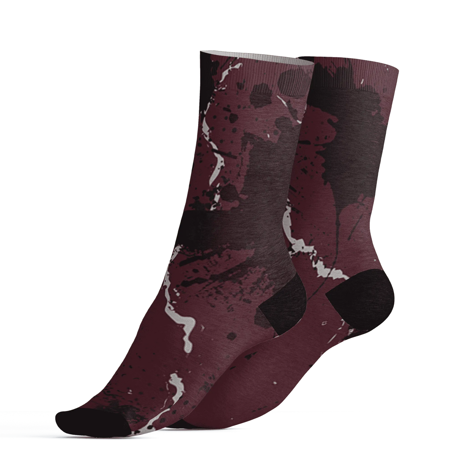 VaporMax-Night-Maron-Burgundy-Socks-Match-Hustle-Move-In-Silence-3D