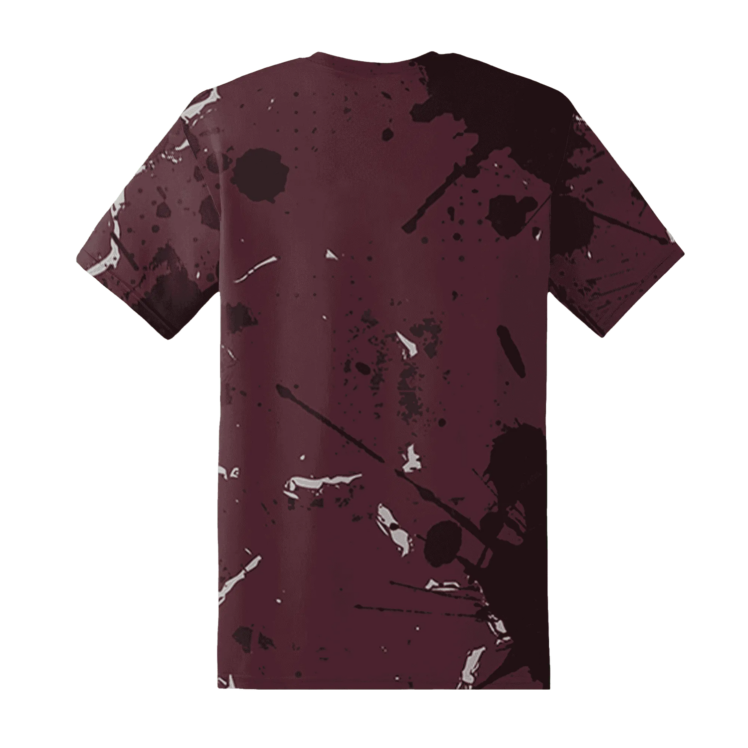 VaporMax-Night-Maron-Burgundy-T-Shirt-Match-Hustle-Move-In-Silence-3D