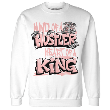 Low Legend Pink 11s Sweatshirt Match Hustler Heart King - NastyJamz