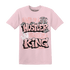 Low Legend Pink 11s T Shirt Match Hustler Heart King - NastyJamz