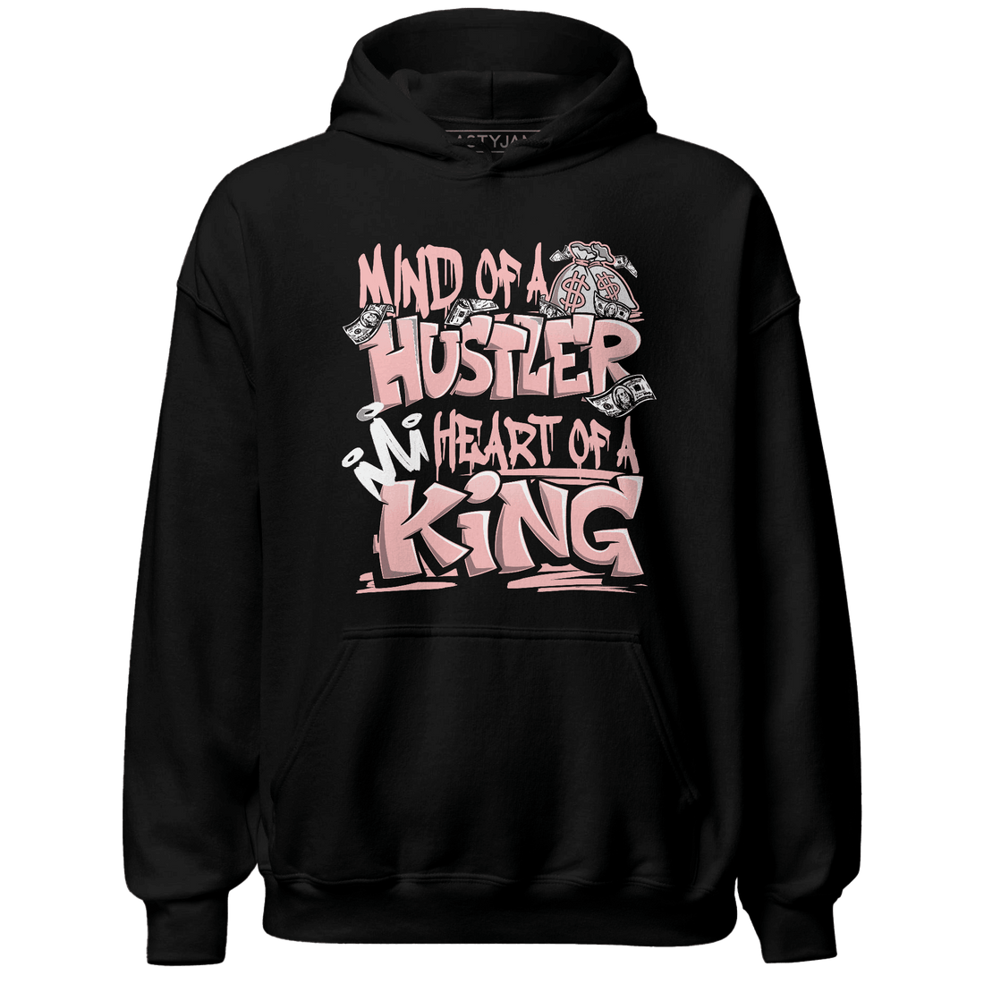 Low Legend Pink 11s Hoodie Match Hustler Heart King - NastyJamz