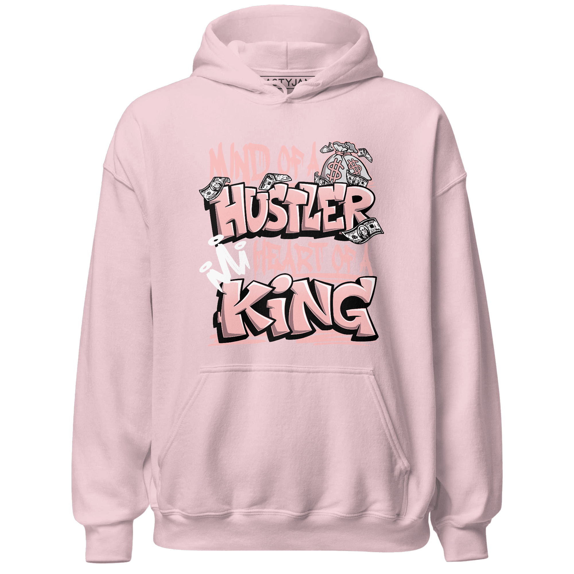 Low Legend Pink 11s Hoodie Match Hustler Heart King - NastyJamz