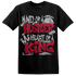 Retro Red Taxi 12s T Shirt Match Hustler Heart King - NastyJamz