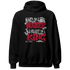 Retro Red Taxi 12s Hoodie Match Hustler Heart King - NastyJamz