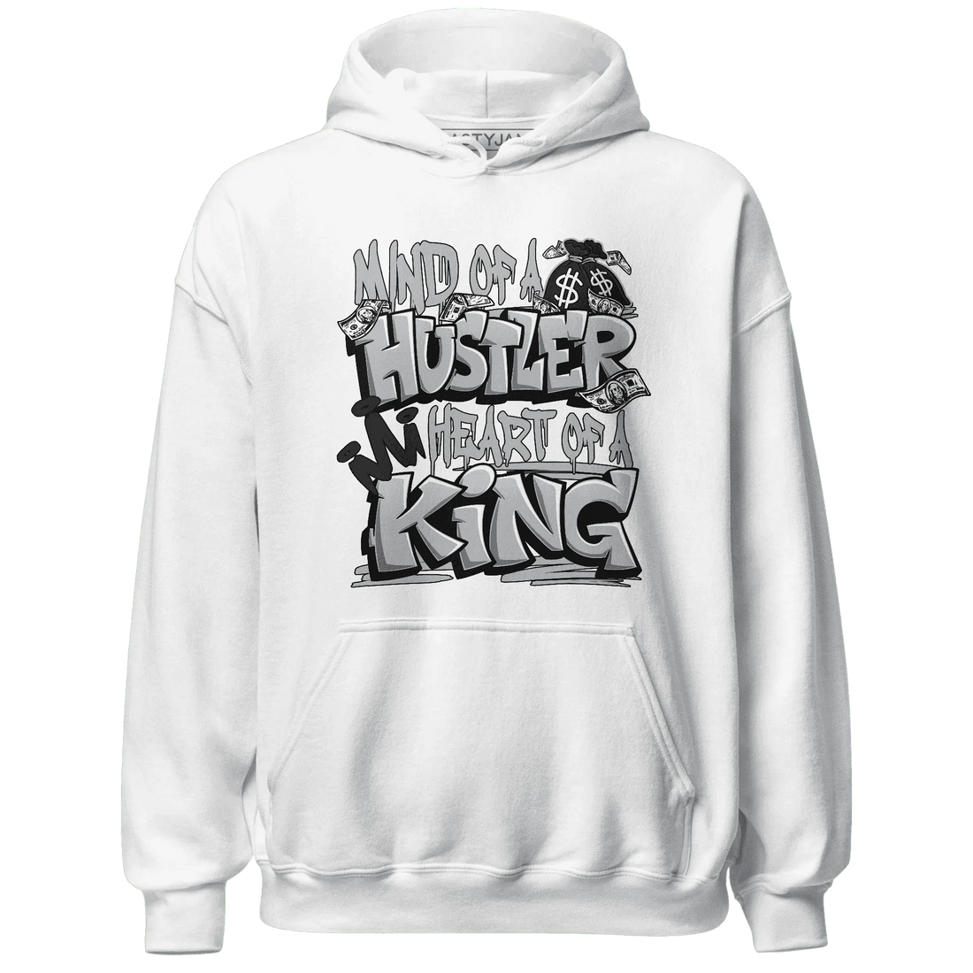 NastyJamz-Wolf-Grey-12s-Hoodie-Match-Hustler-Heart-King