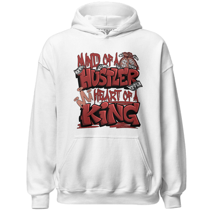 Dune Red 13s Hoodie Match Hustler Heart King - NastyJamz