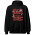 Dune Red 13s Hoodie Match Hustler Heart King - NastyJamz