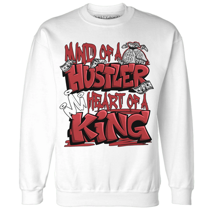 Black-Toe-Reimagined-Red-White-1s-NastyJamz-Sweatshirt-Match-Hustler-Heart-King