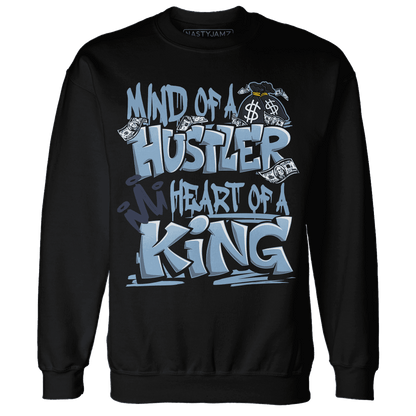 First In Flight 1s Sweatshirt Match Hustler Heart King - NastyJamz