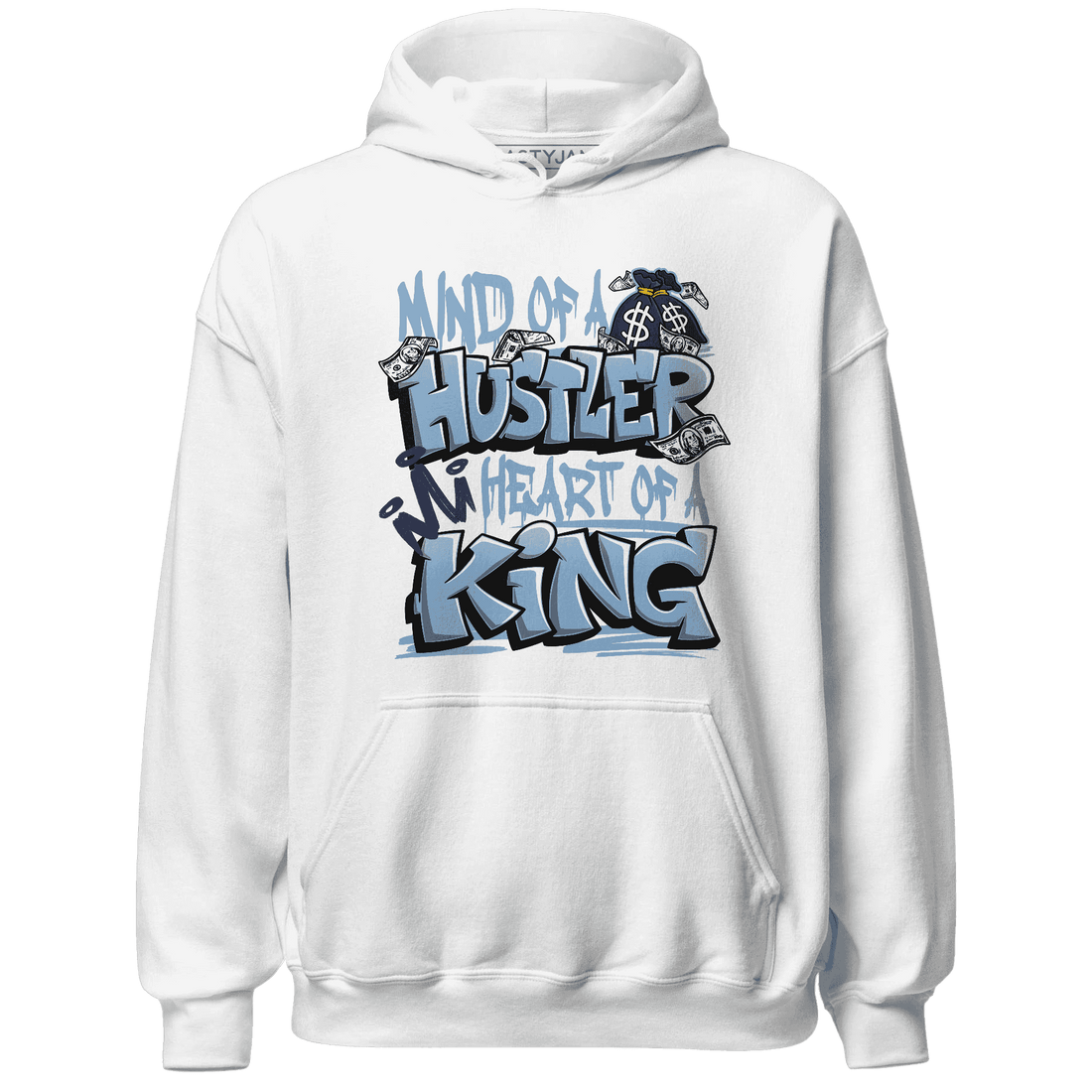 First In Flight 1s Hoodie Match Hustler Heart King - NastyJamz