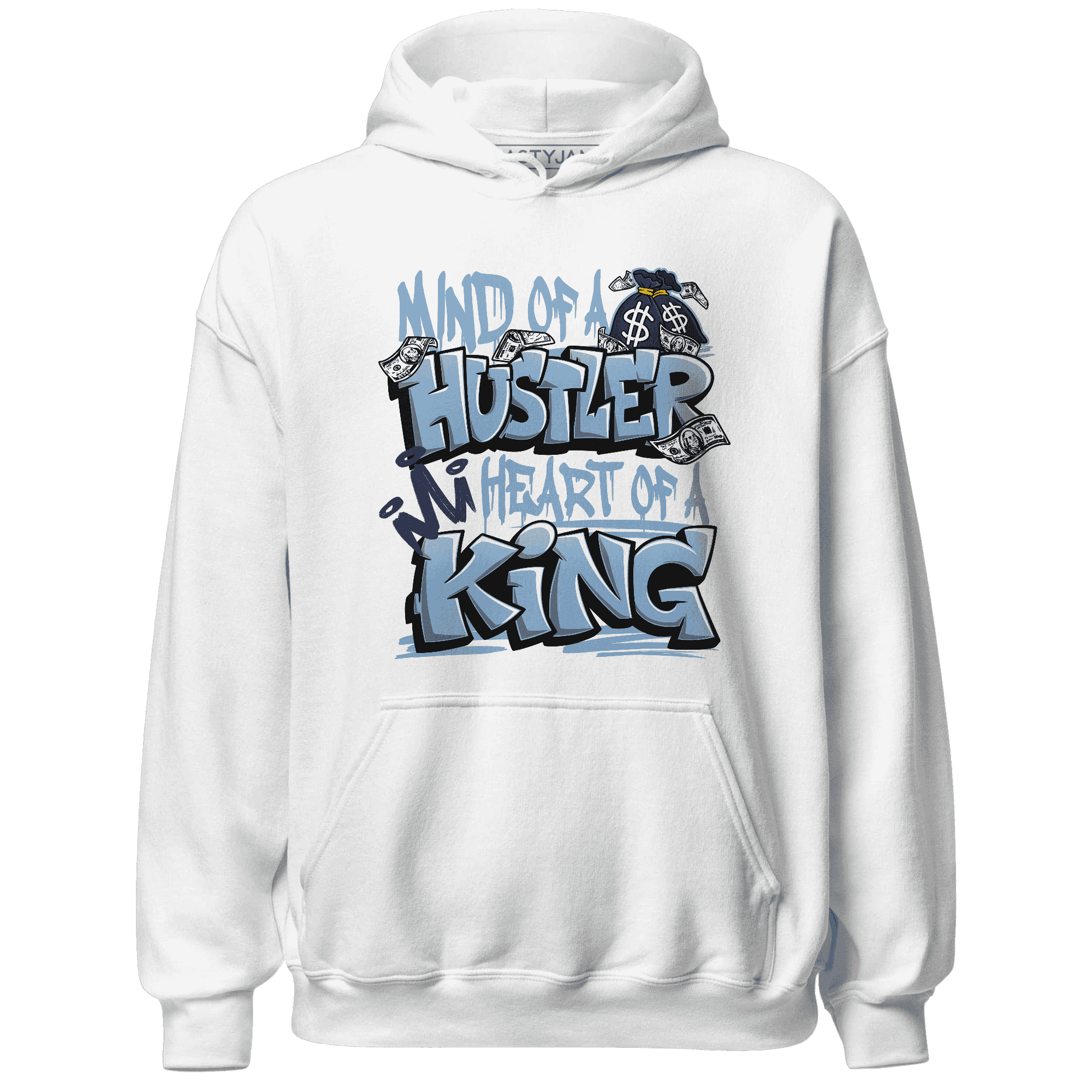 First In Flight 1s Hoodie Match Hustler Heart King - NastyJamz