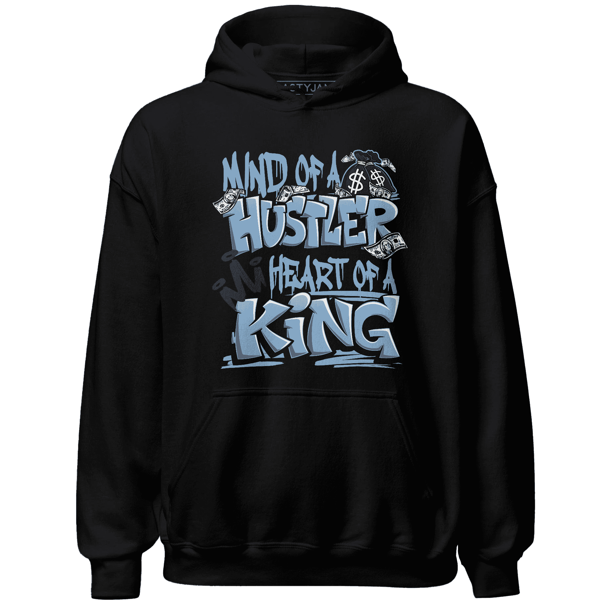 First In Flight 1s Hoodie Match Hustler Heart King - NastyJamz