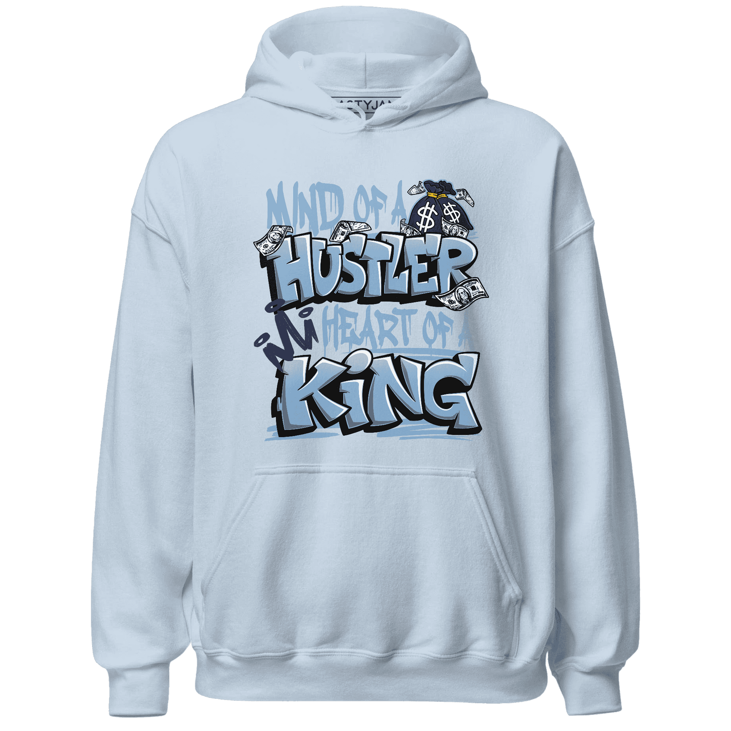 First In Flight 1s Hoodie Match Hustler Heart King - NastyJamz