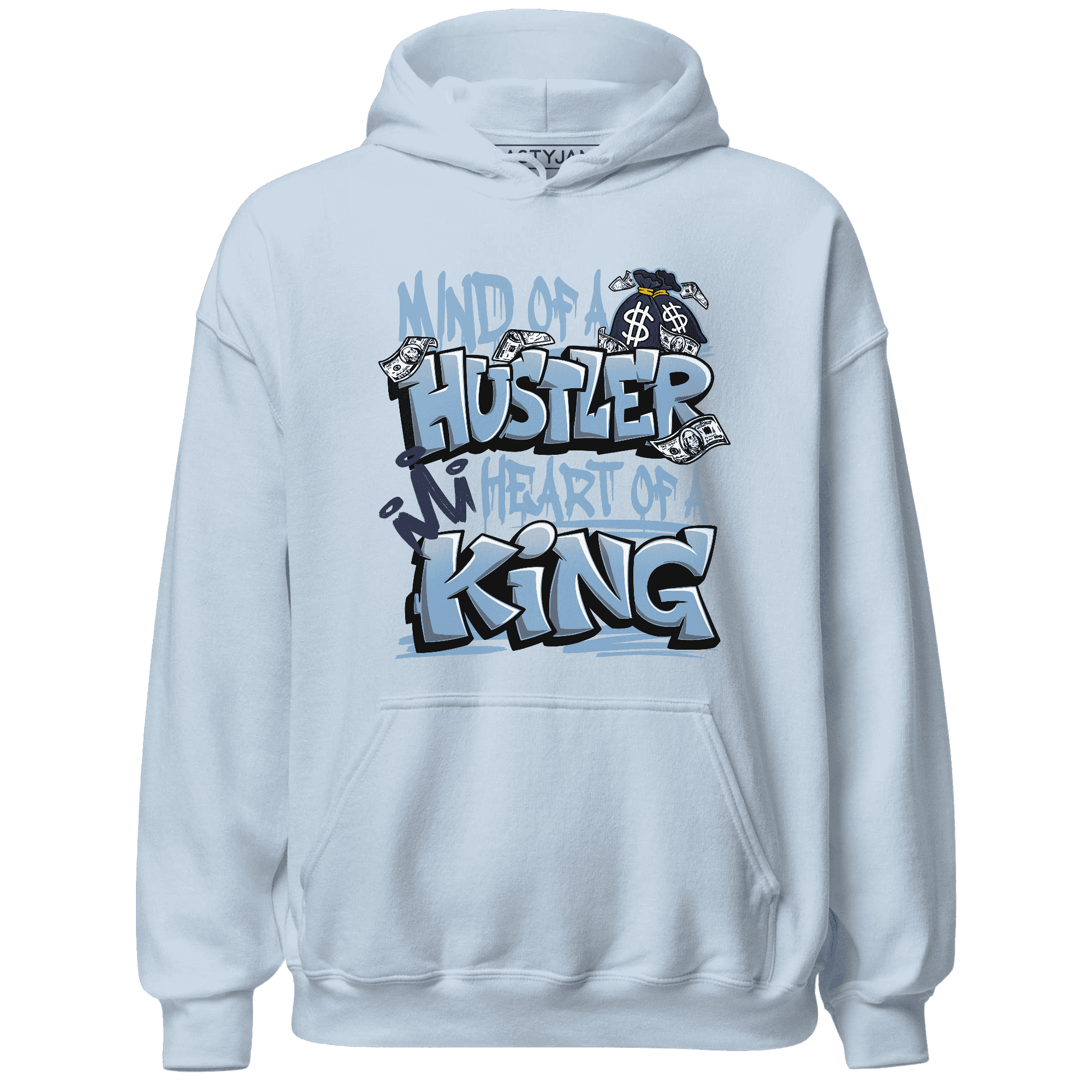 First In Flight 1s Hoodie Match Hustler Heart King - NastyJamz