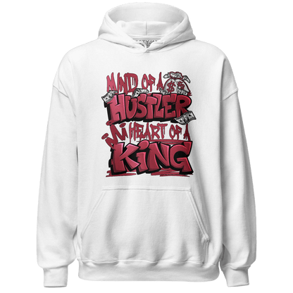 High 85 Metallic Burgundy 1s Hoodie Match Hustler Heart King - NastyJamz