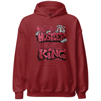 High 85 Metallic Burgundy 1s Hoodie Match Hustler Heart King - NastyJamz