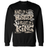 Latte 1s Sweatshirt Match Hustler Heart King - NastyJamz