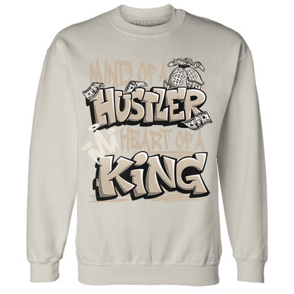 Latte 1s Sweatshirt Match Hustler Heart King - NastyJamz