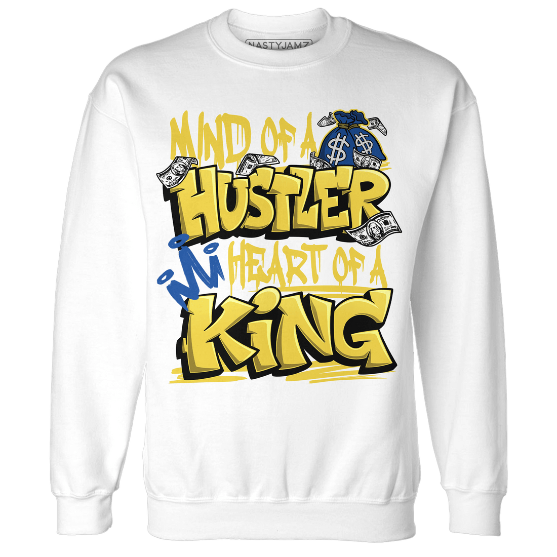 Low OG Canary TVSC 1s Sweatshirt Match Hustler Heart King - NastyJamz
