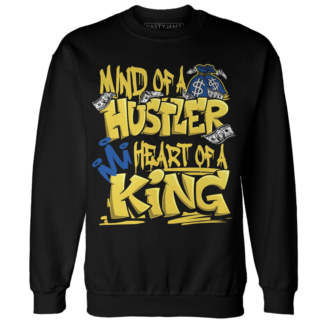 Low OG Canary TVSC 1s Sweatshirt Match Hustler Heart King - NastyJamz