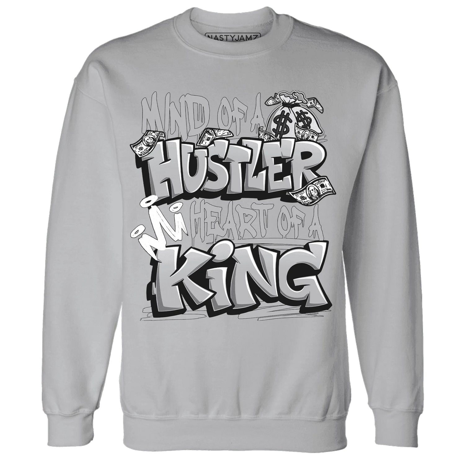 Wolf-Grey-1s-Sweatshirt-Match-Hustler-Heart-King