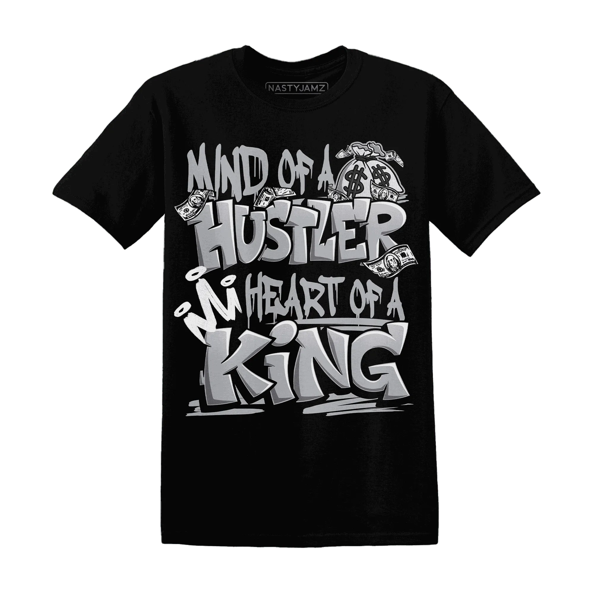 Wolf-Grey-1s-T-Shirt-Match-Hustler-Heart-King