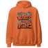Georgia Peach 3s Hoodie Match Hustler Heart King - NastyJamz