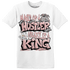 Red Stardust 3s T Shirt Match Hustler Heart King - NastyJamz