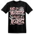 Red Stardust 3s T Shirt Match Hustler Heart King - NastyJamz
