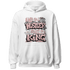 Red Stardust 3s Hoodie Match Hustler Heart King - NastyJamz
