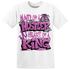 GS Hyper Violet 4s T Shirt Match Hustler Heart King - NastyJamz