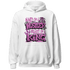 GS Hyper Violet 4s Hoodie Match Hustler Heart King - NastyJamz