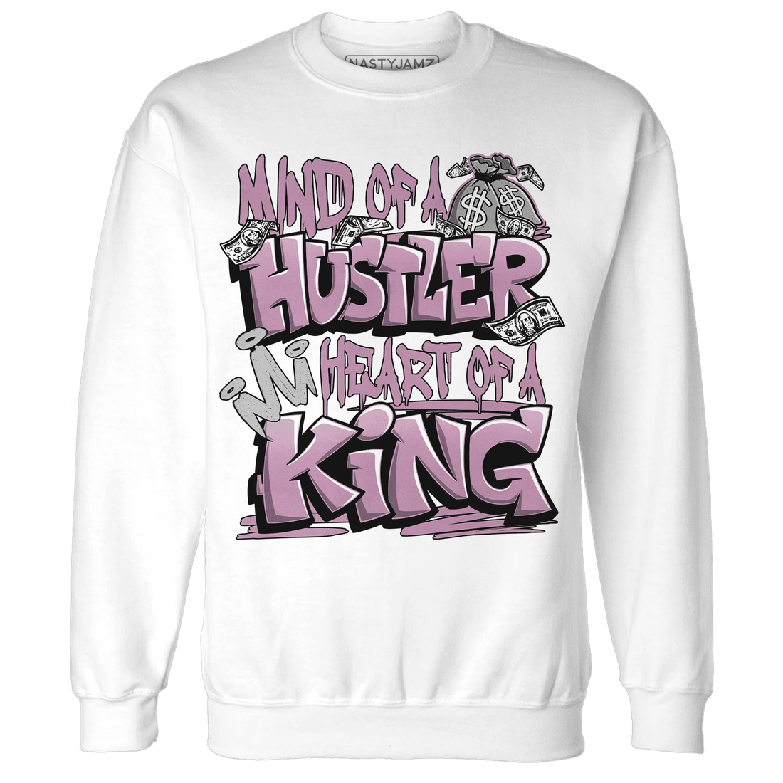 Orchid-Neutral-Grey-Black-White-4s-NastyJamz-Sweatshirt-Match-Hustler-Heart-King