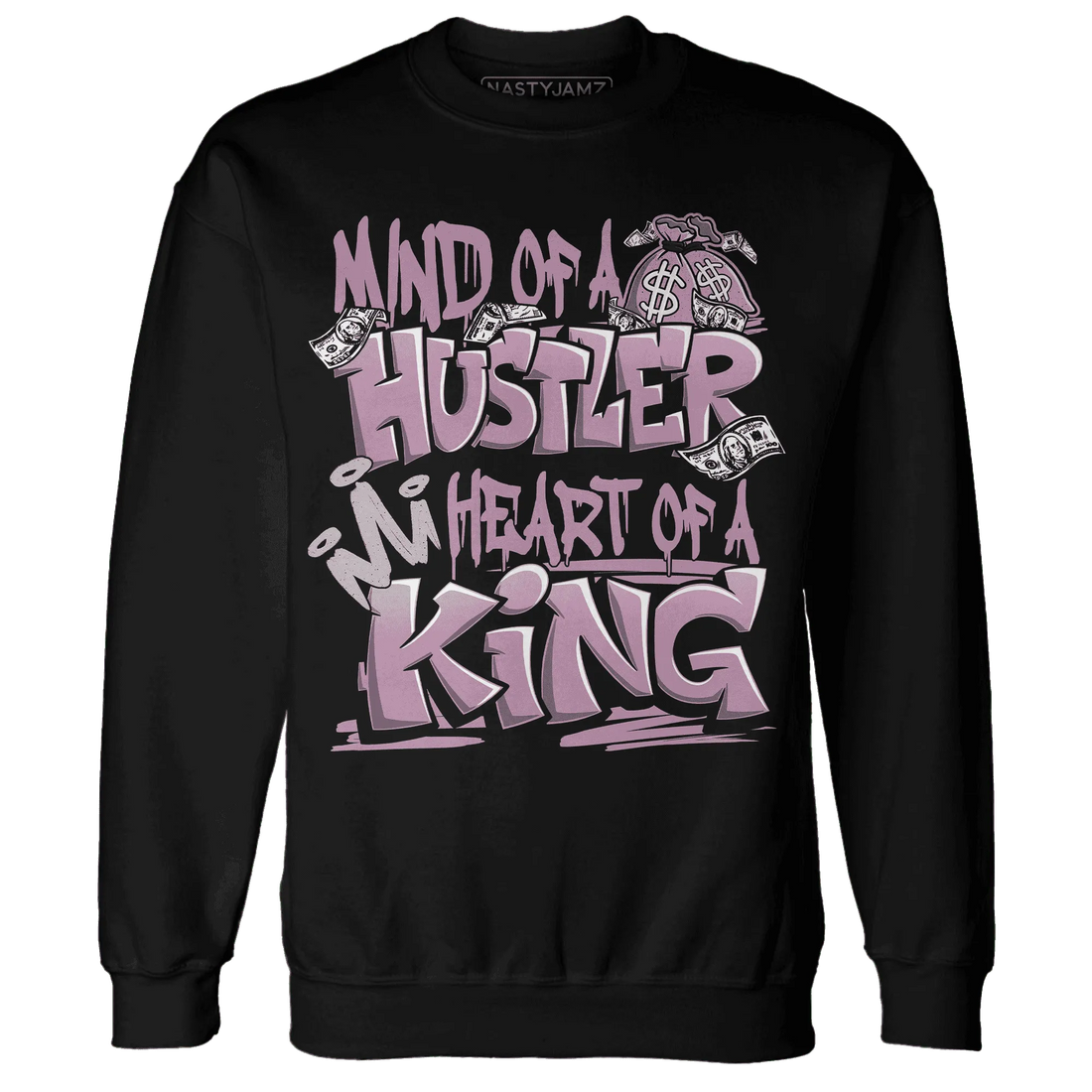 Orchid-Neutral-Grey-Black-White-4s-NastyJamz-Sweatshirt-Match-Hustler-Heart-King