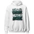Oxidized Green 4s Hoodie Match Hustler Heart King - NastyJamz