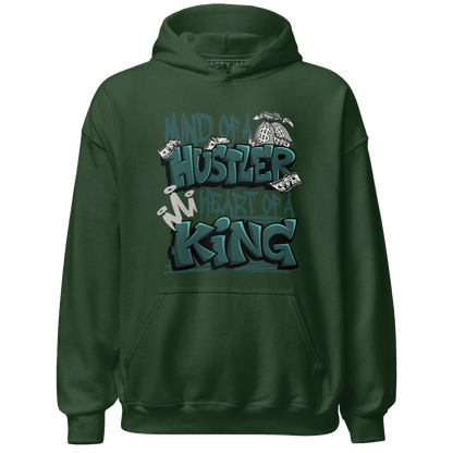 Oxidized Green 4s Hoodie Match Hustler Heart King - NastyJamz