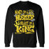 Vivid Sulfur 4s Sweatshirt Match Hustler Heart King - NastyJamz