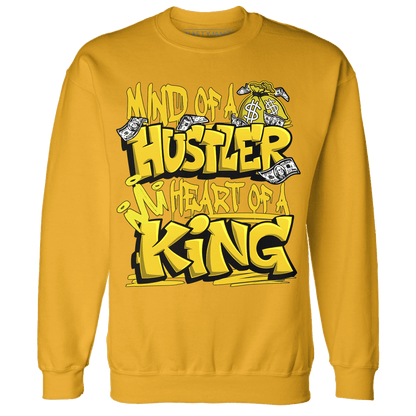 Vivid Sulfur 4s Sweatshirt Match Hustler Heart King - NastyJamz