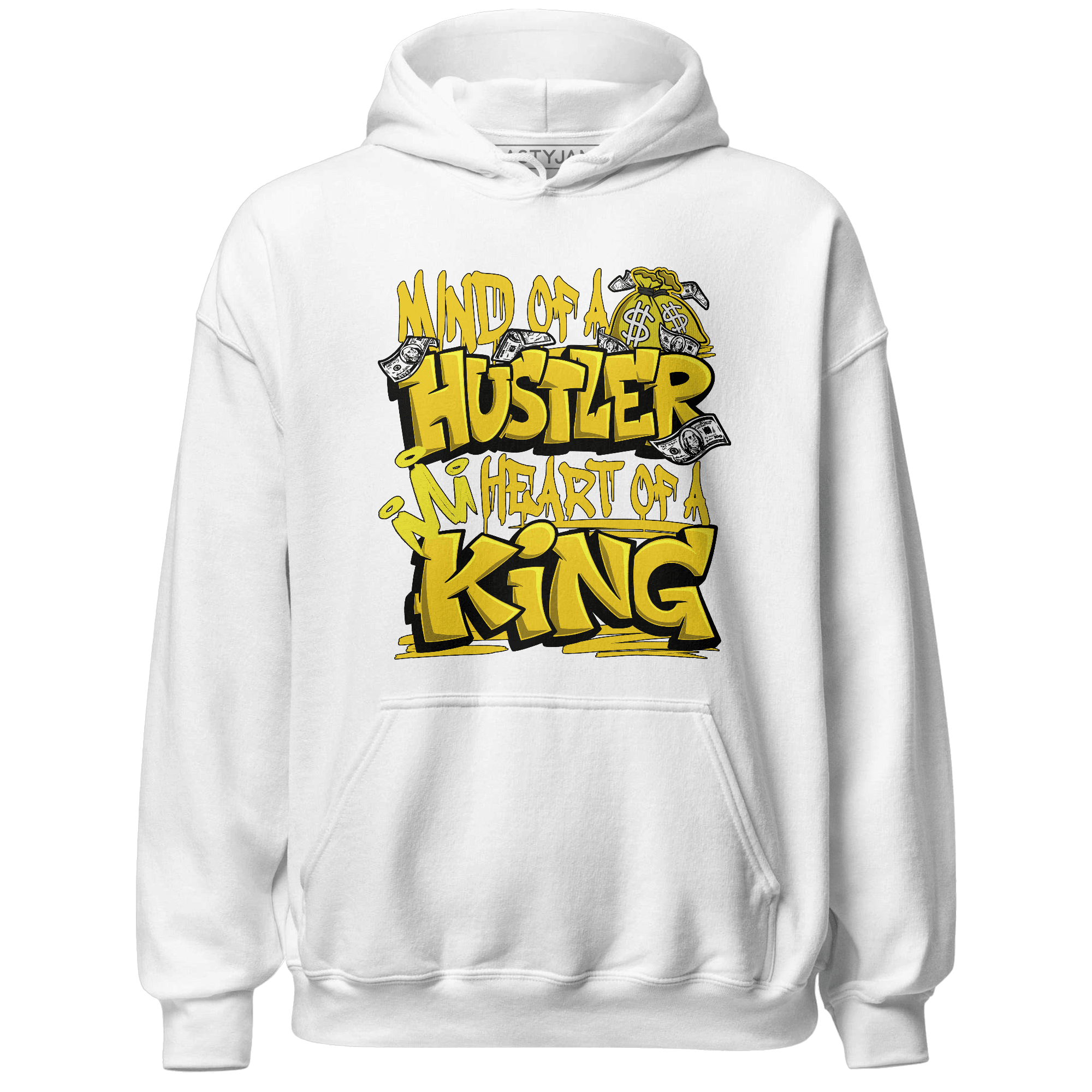 Vivid Sulfur 4s Hoodie Match Hustler Heart King - NastyJamz