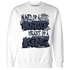 White-Navy-6s-Sweatshirt-Match-Hustler-Heart-King