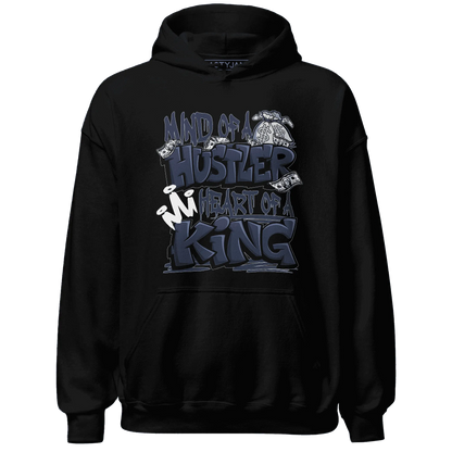 White-Navy-6s-Hoodie-Match-Hustler-Heart-King