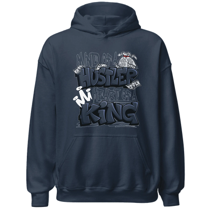 White-Navy-6s-Hoodie-Match-Hustler-Heart-King
