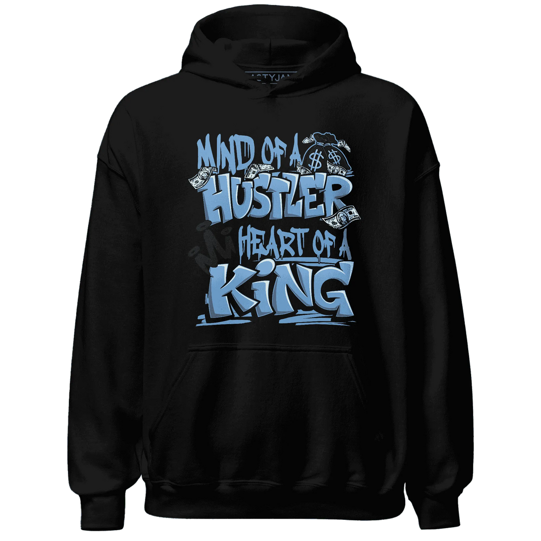 NastyJamz-AM-Plus-Black-Univercitii-Blue-Hoodie-Match-Hustler-Heart-King