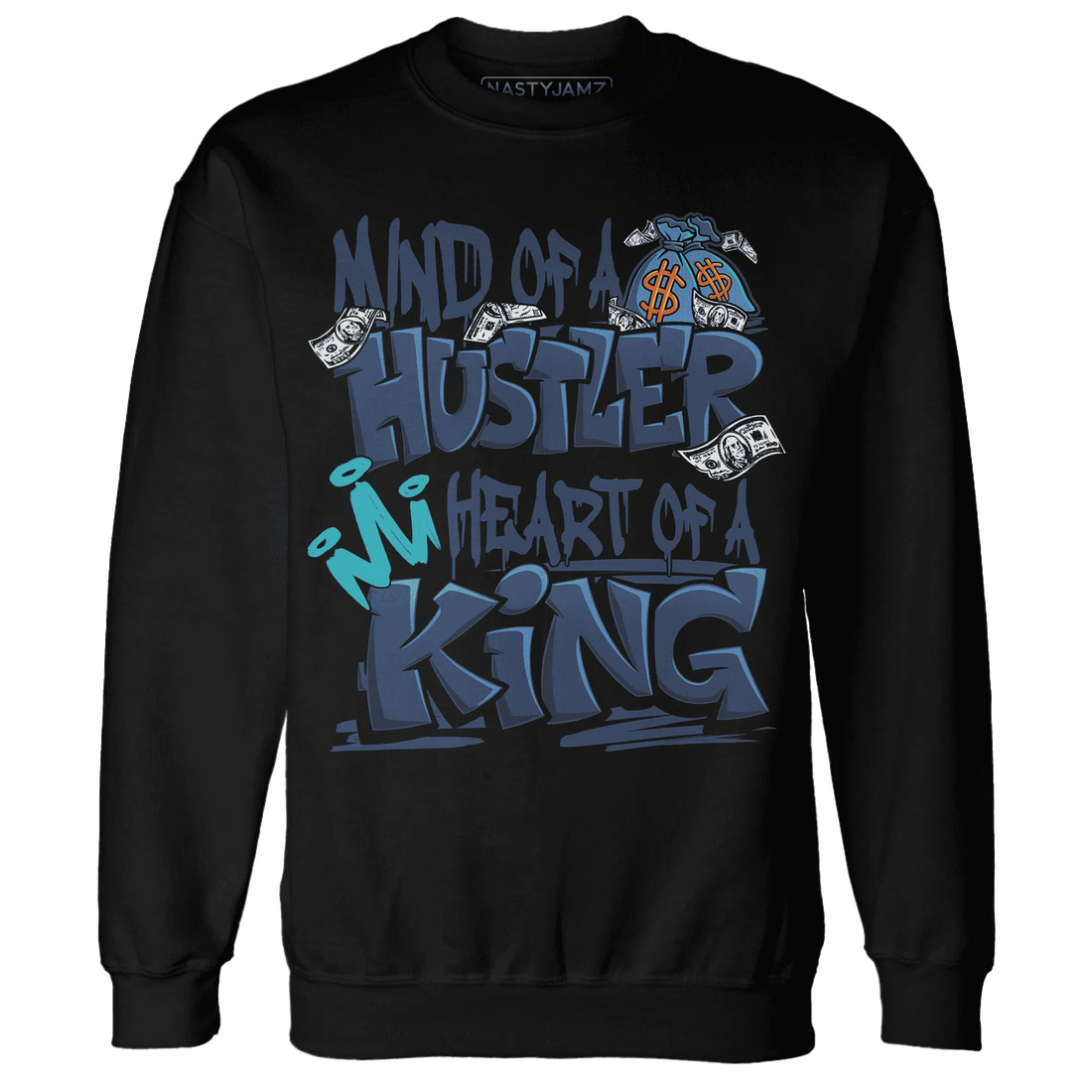 NastyJamz-AM-Plus-Drift-Midnight-Navy-Total-Orange-Dusty-Cactus-Sweatshirt-Match-Hustler-Heart-King